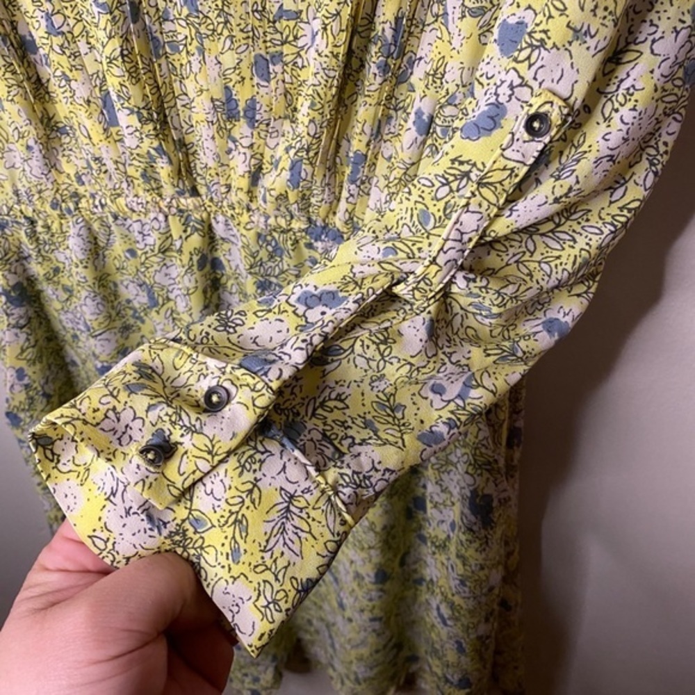 Maeve Floral cinched waist‎ Dress MISSING CORD - Picture 5 of 7